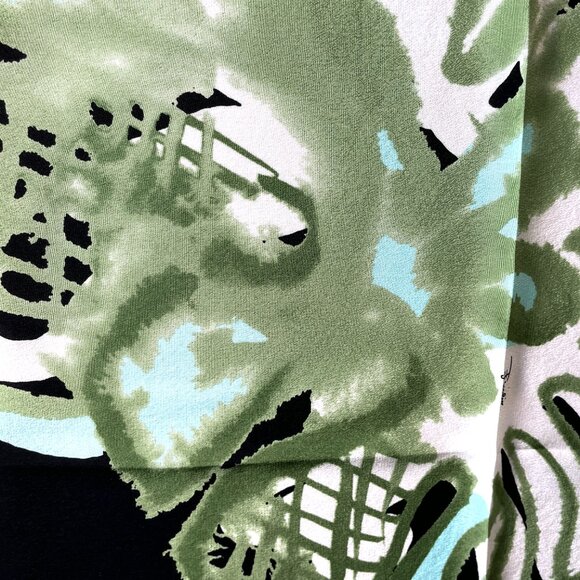 Emilio Pucci Silk Square Scarf – Vintage Botanical Print - Picture 10 of 15